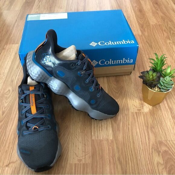Columbia Escape Thrive Ultra Shark Aegean Blue Hiking Sneakers Shoes - Picture 2 of 10
